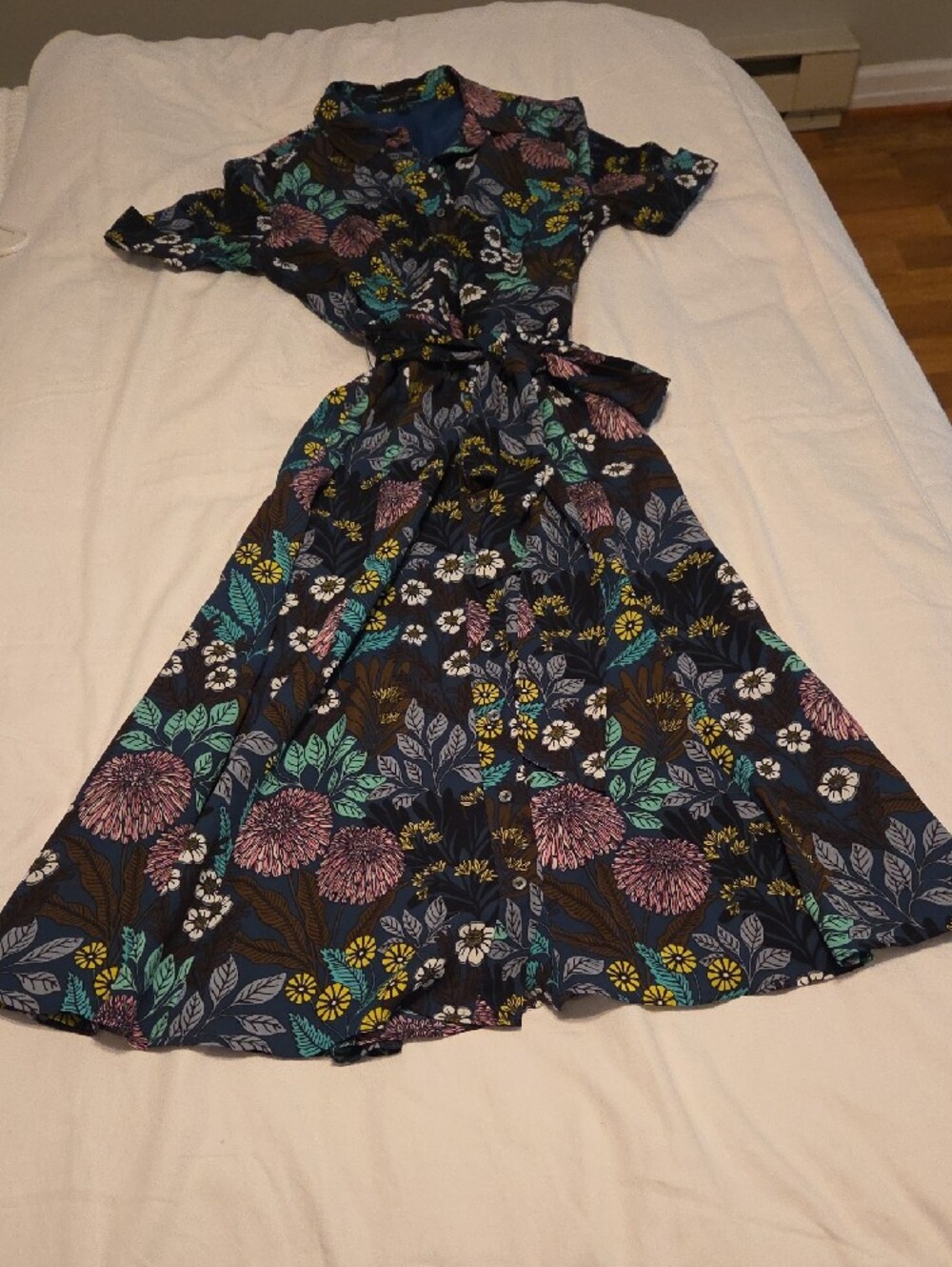 J. Crew Abigail Borg Shirt Dress - Picture 2 of 6